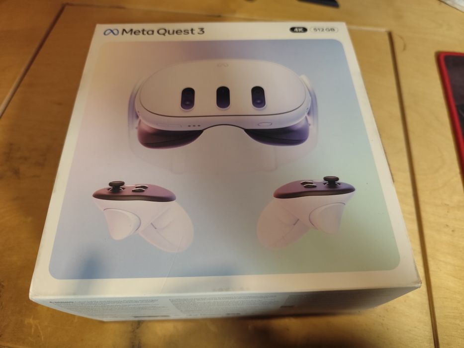 VR Meta Quest 3 512GB com extras