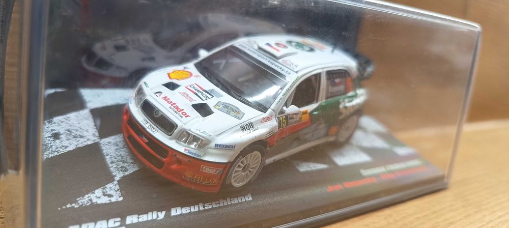 Autko deagostini skoda fabia wrc