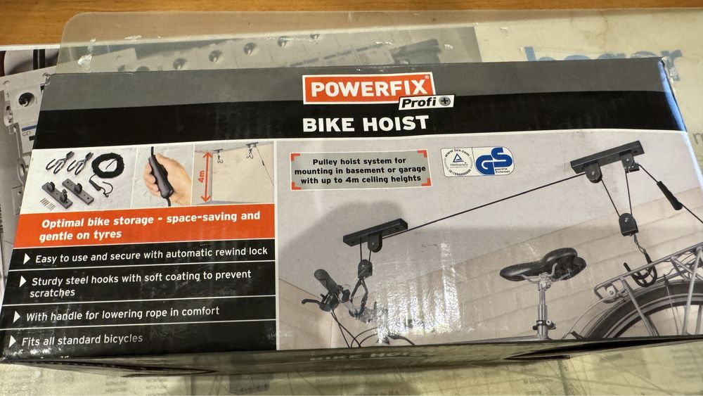 Uchwyt, wieszak na rower