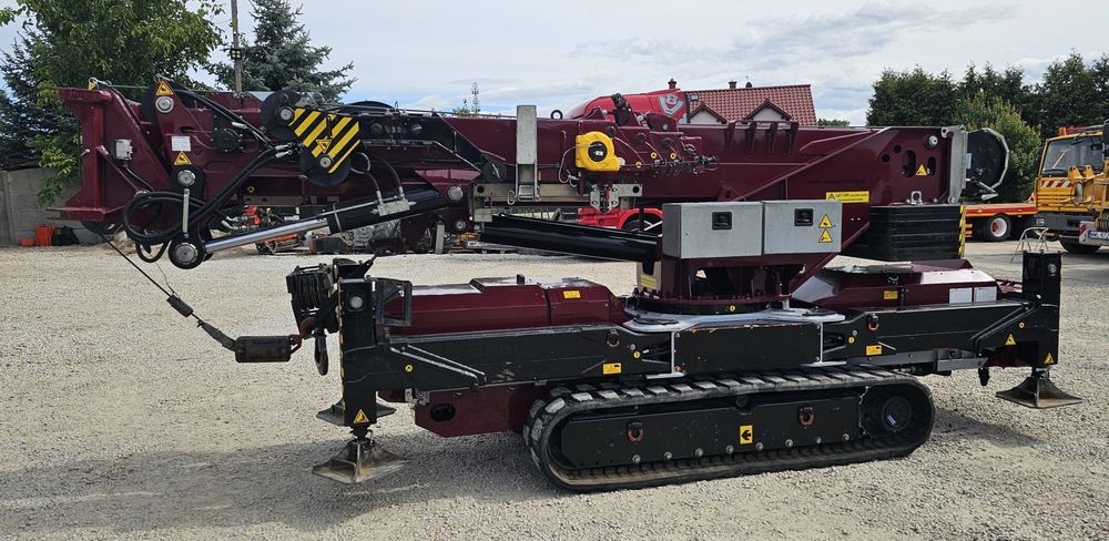 Mini żuraw JEKKO SPX 1275 usługi dźwigowe