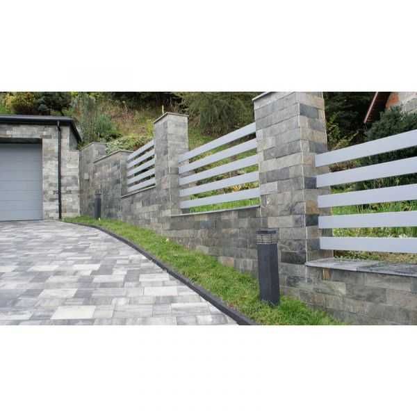 Płytki Kamienne Elewacyjne na elewacje ściane Łupek Deoli Green 30x10