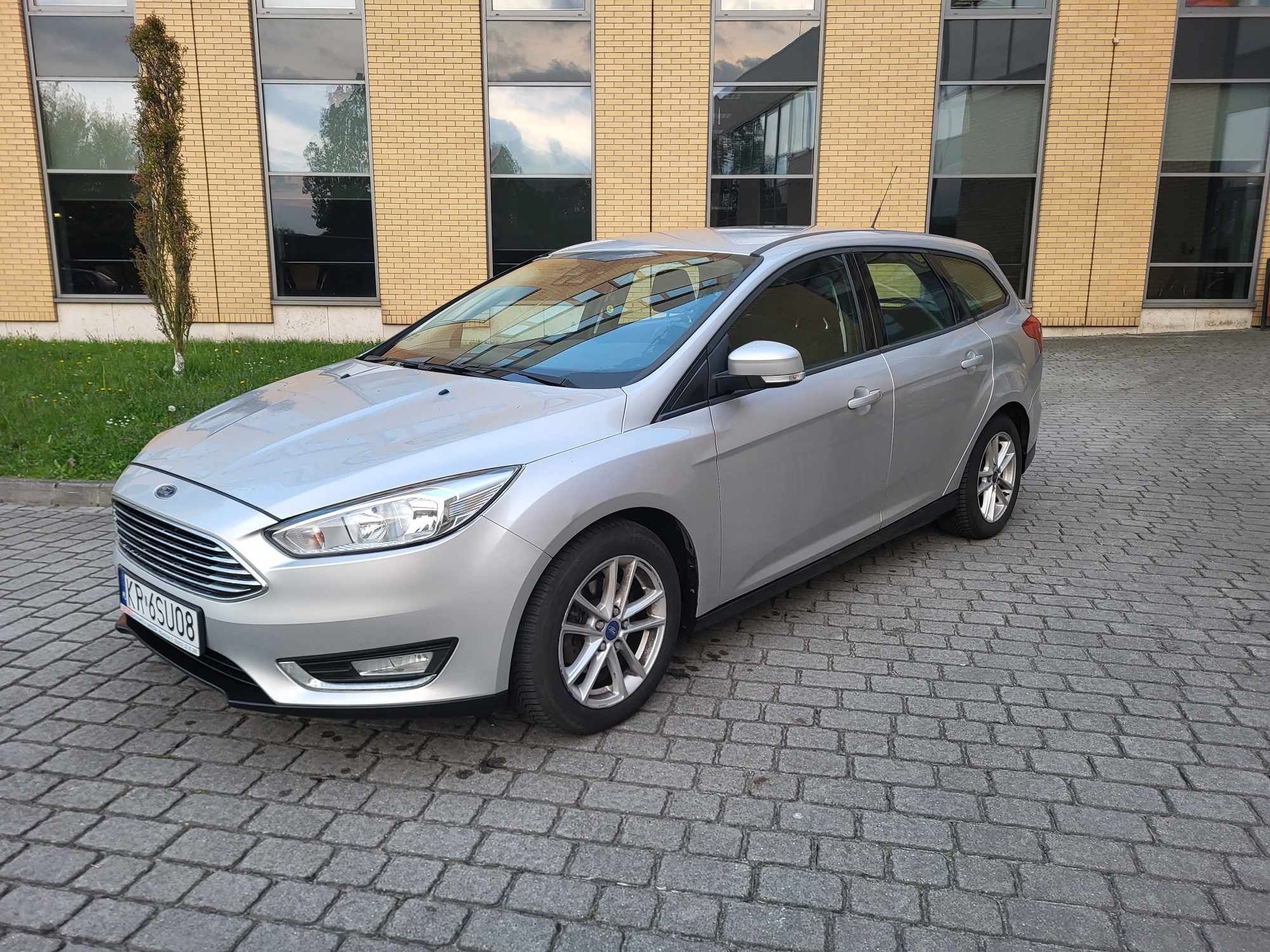 Ford Focus kombi MK3 1.5TDCi 120km 2016r. Salon Polska 2. Właściciel