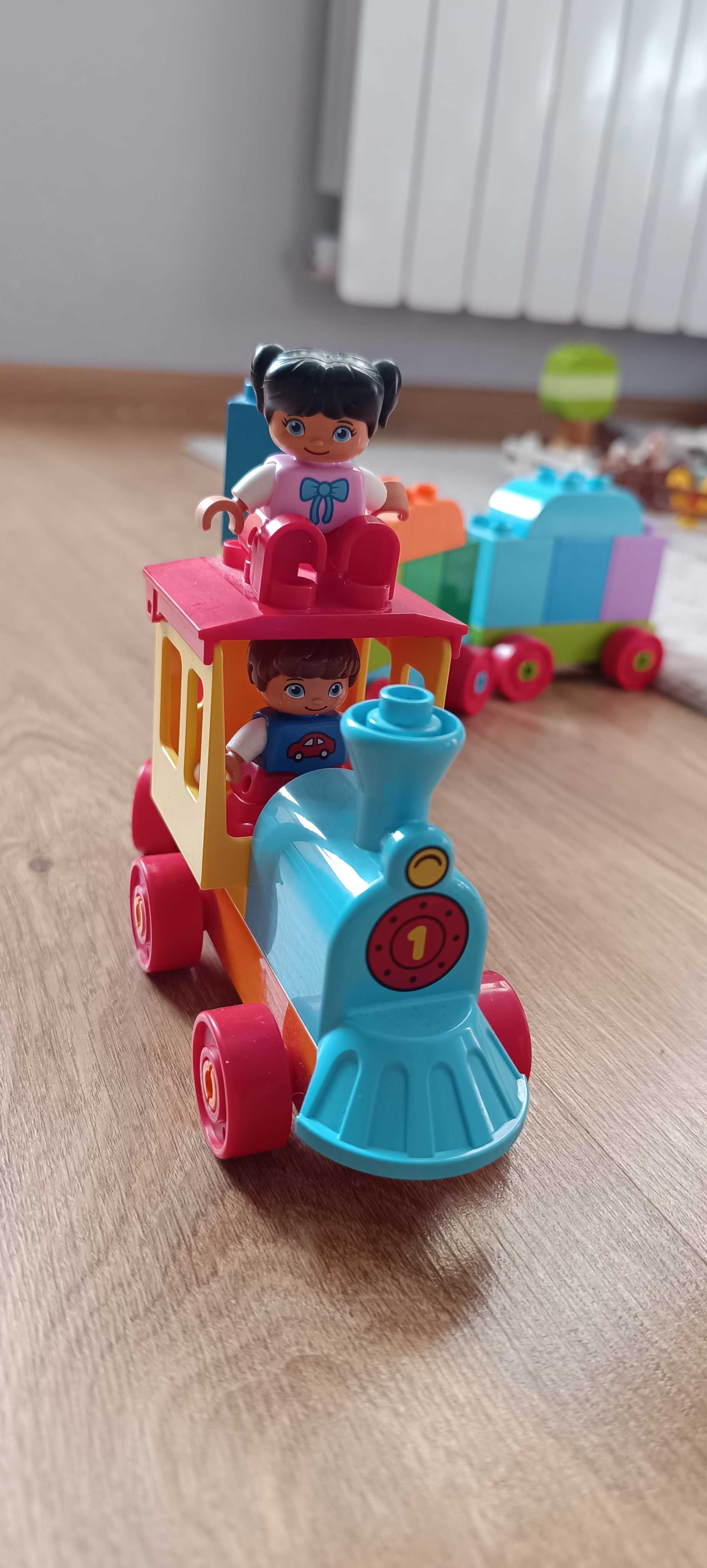 LEGO Duplo pociąg z cyferkami