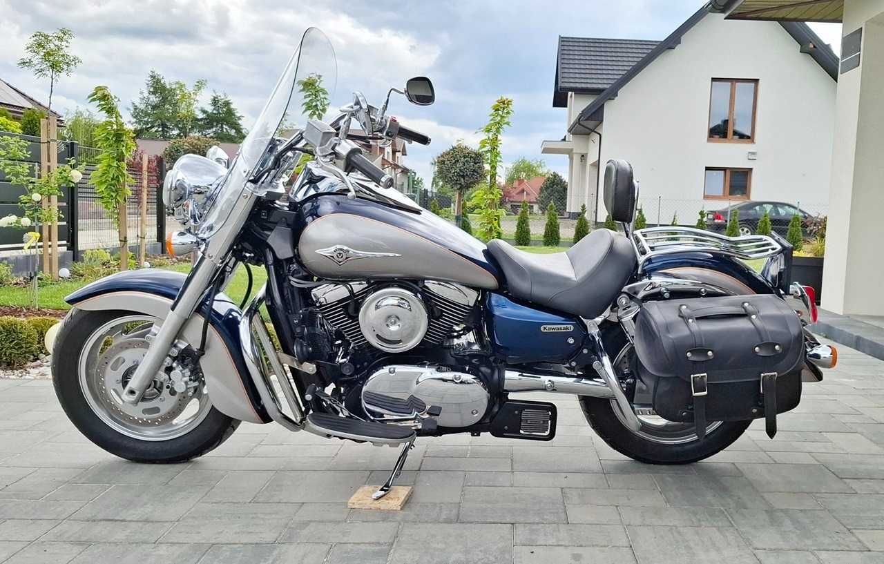 Kawasaki VN 1600 Classic 2007r., EUROPA, 2 x wydech, bezwypadkowy!
