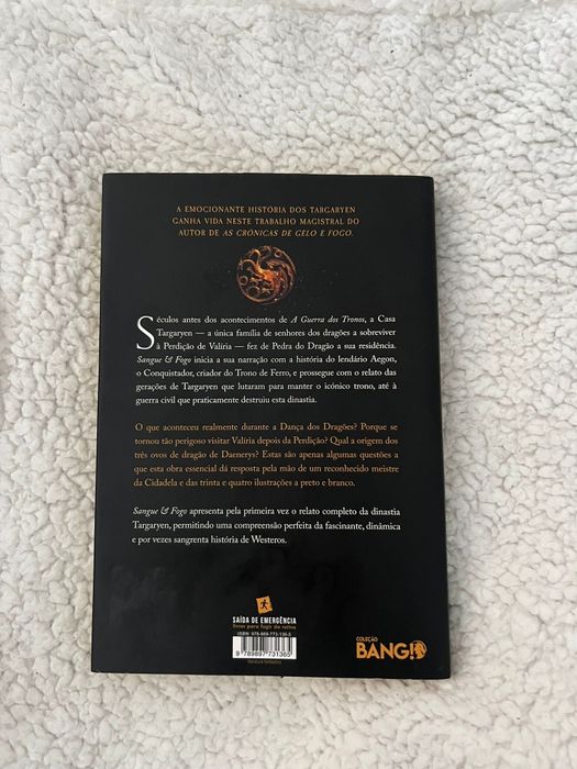 Livro Sangue e Fogo - George R.R. Martin - Português