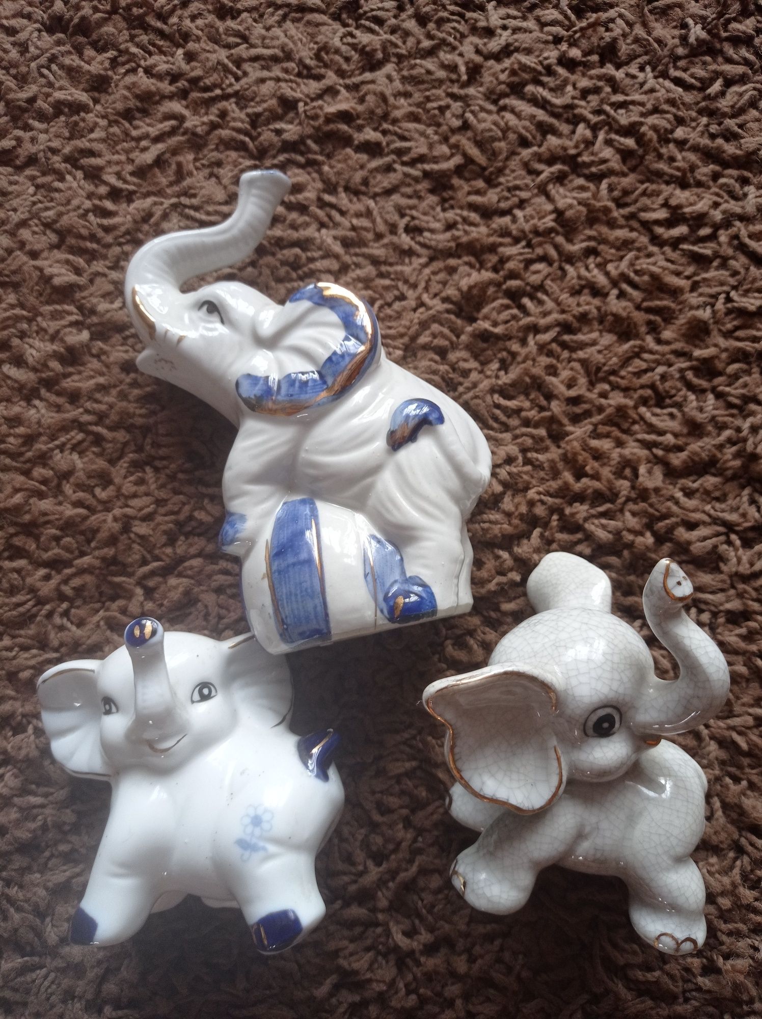 Porcelanowy Sygnowany Słoń EM Exclusive Collection