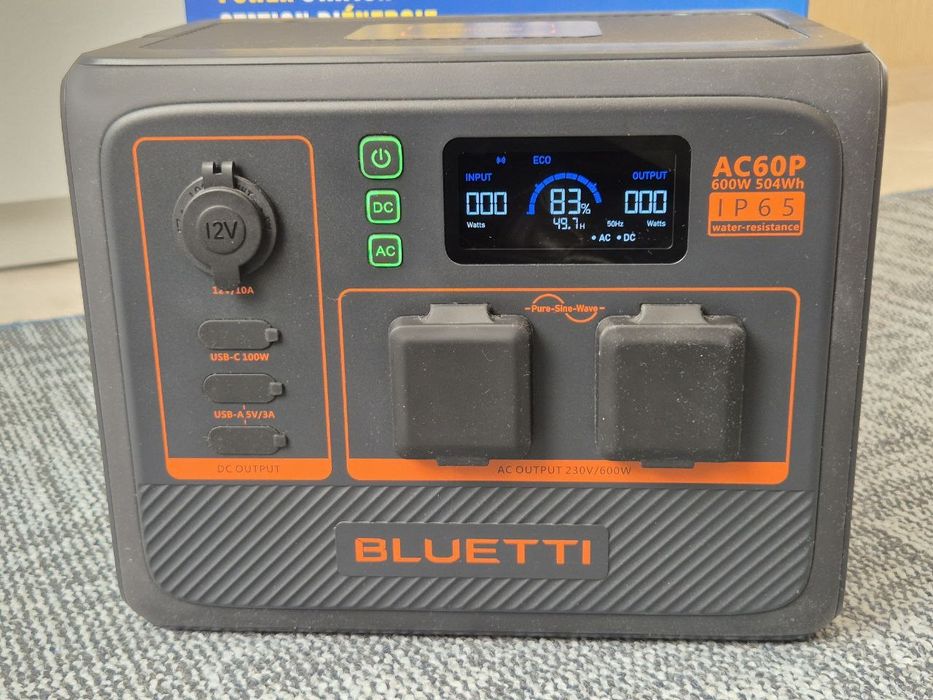Зарядна станція Bluetti AC60P 504Wh 600W