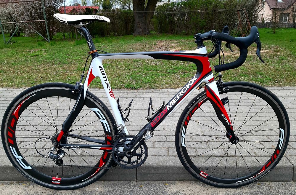 Rower szosowy Eddy Merckx EMX-5 carbon  7kg, roz. 57 cm jedyny taki