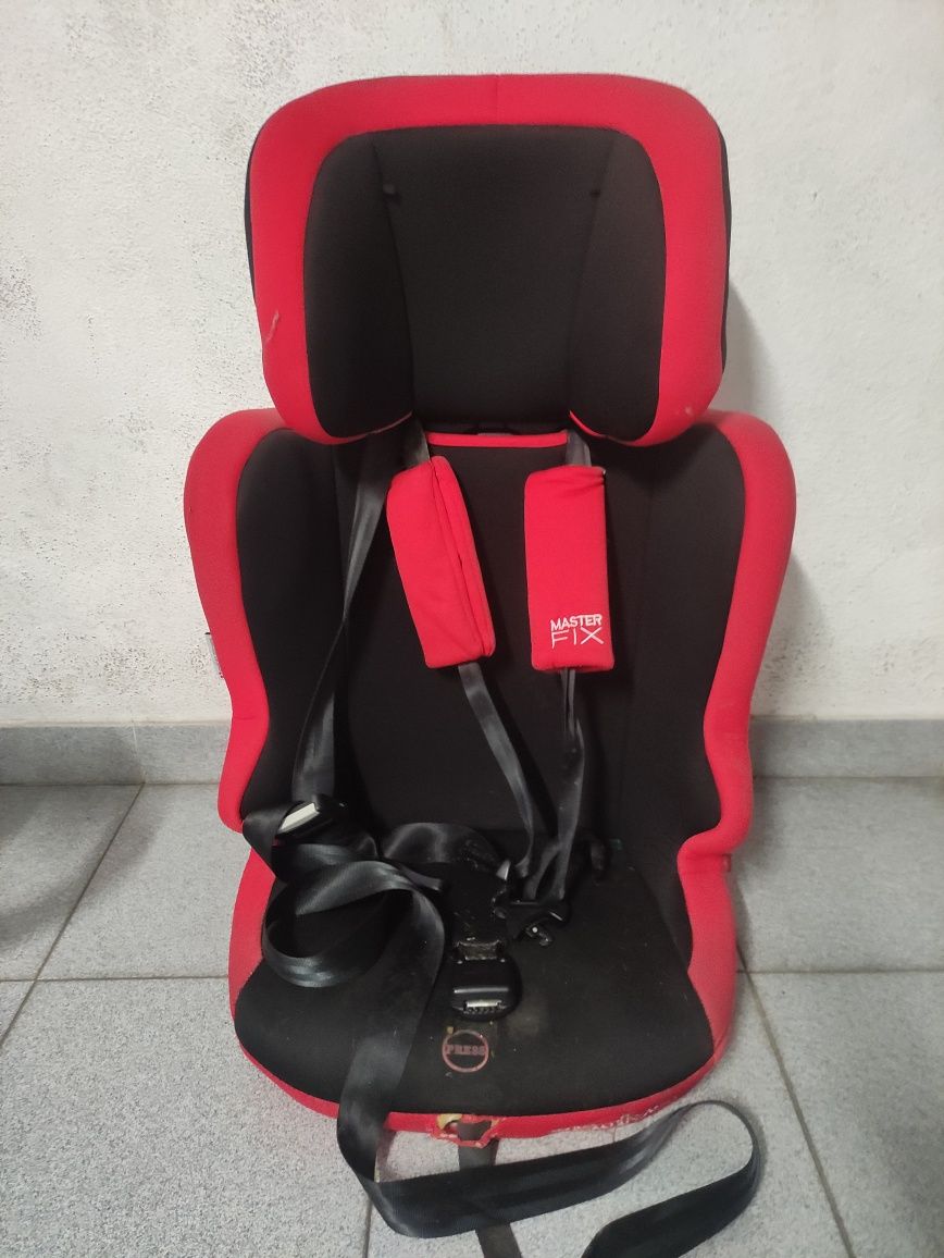 Cadeira criança automóvel grupo I com Isofix * vermelho e preto