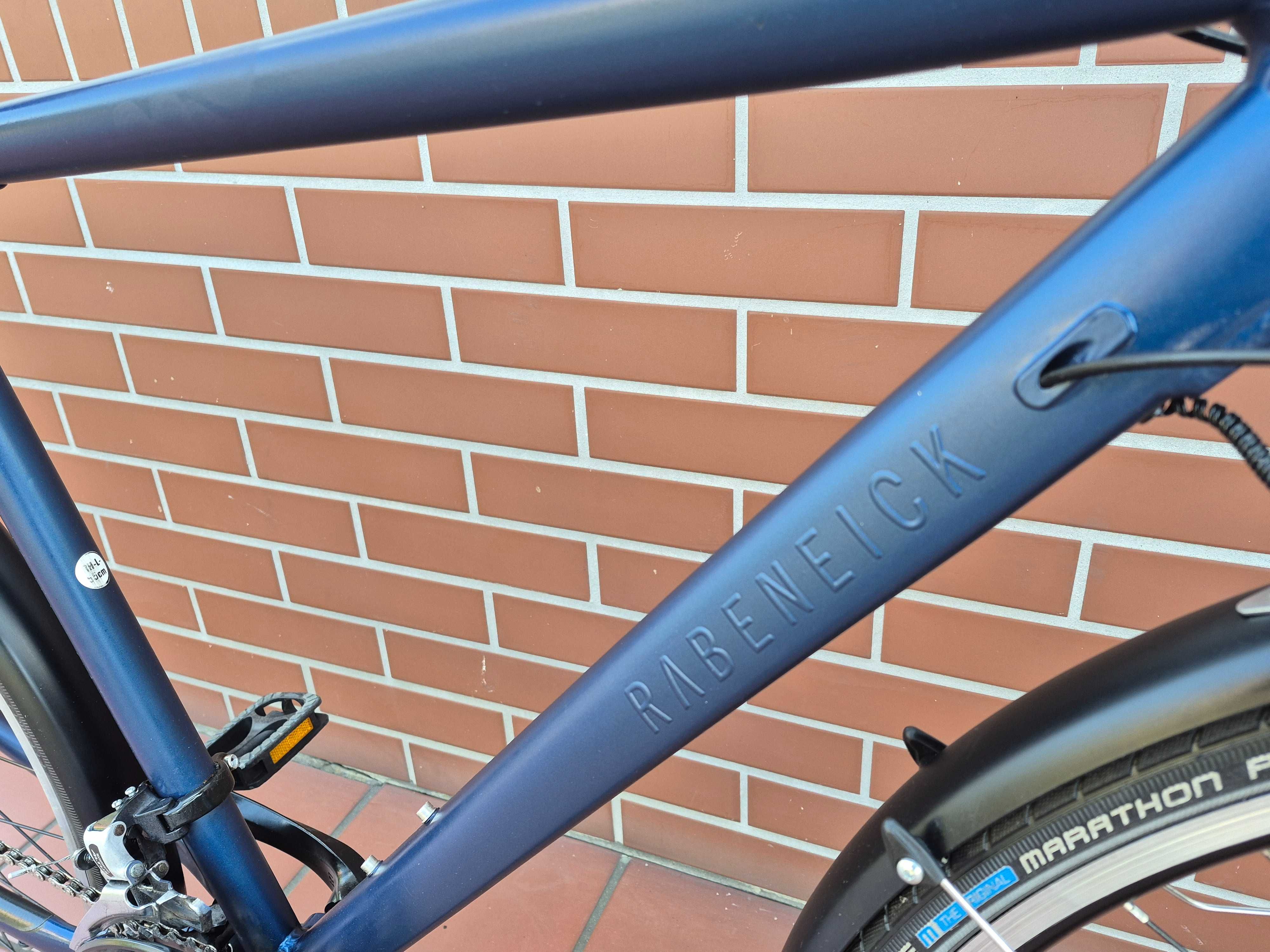 Rower niemiecki Rabeneick Rama 55cm Shimano Deore