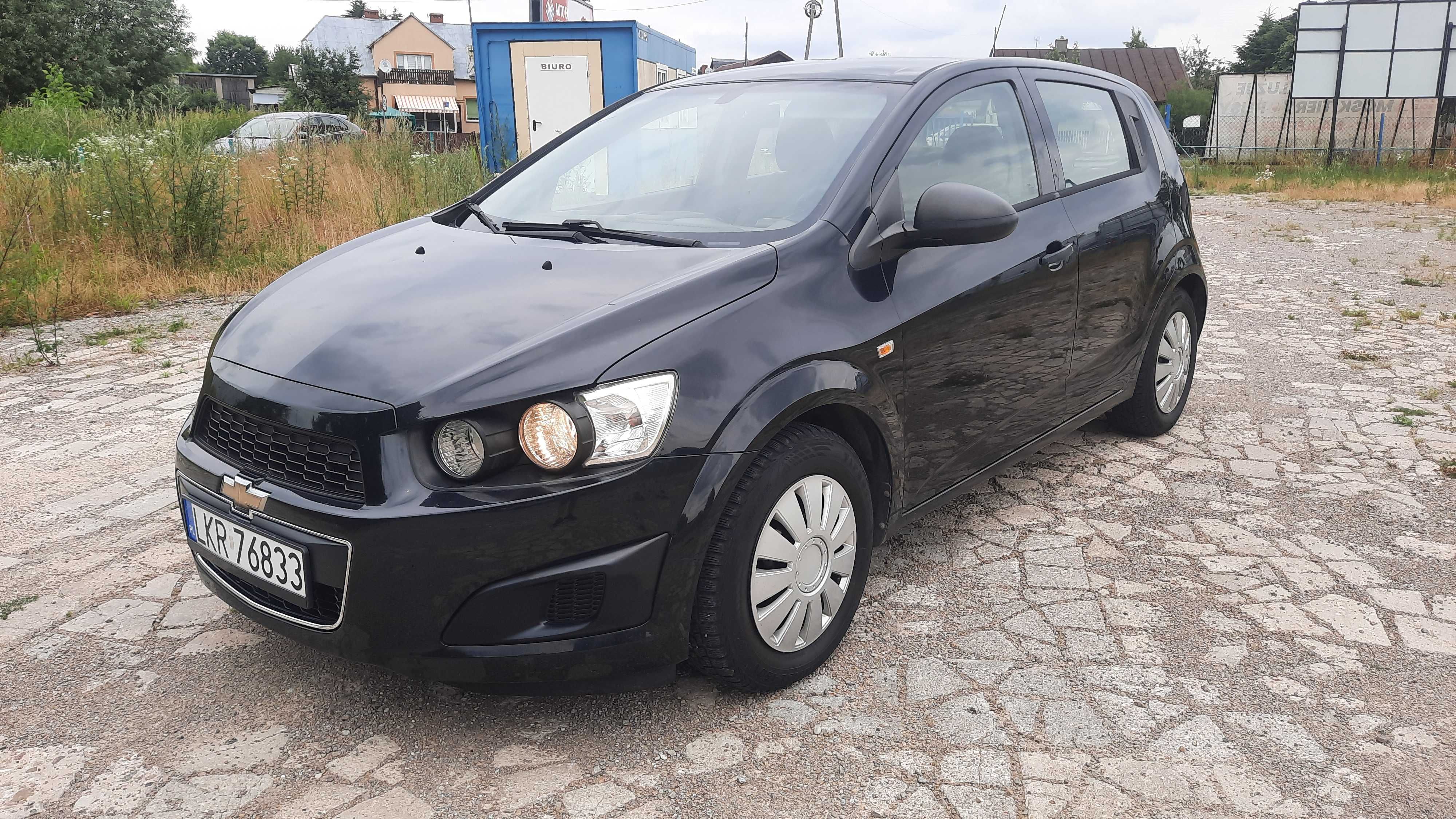 Chevrolet Aveo 1.2 16V B+Gaz / 2013 r./ Klima sprawna / Zarejestrowany