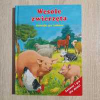 Książka Wesołe Zwierzęta- Historyjki, gry i zabawy