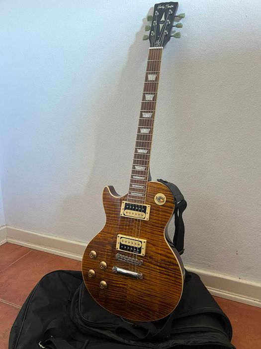 Guitarra Eletrica Harley Benton SC-550LH II PAF ESQUERDINO