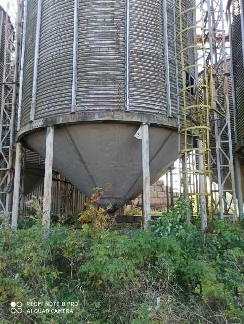 Silos, silosy, zbiorniki zbożowe 150 ton Szal aluminiowy