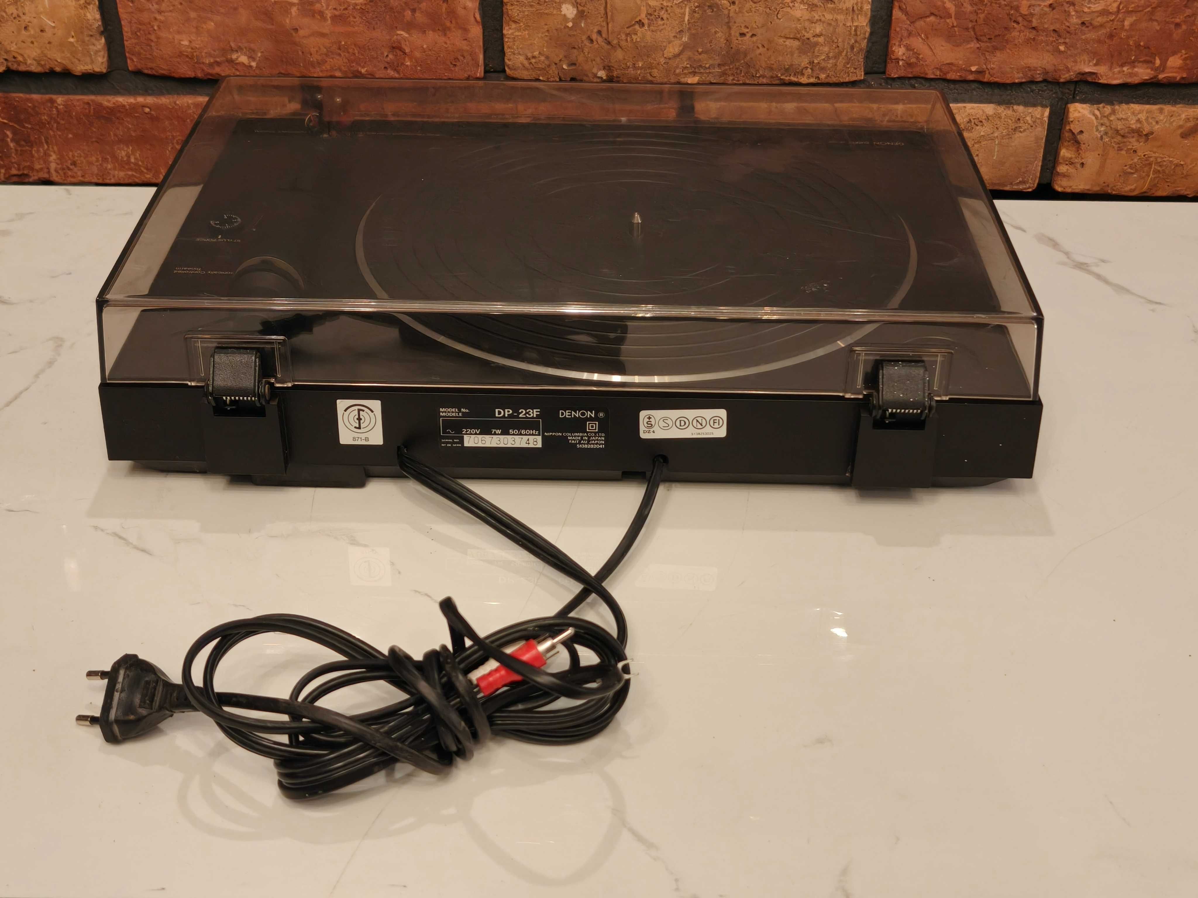 DENON Quartz DP-23f ! Świetny gramofon Direct Drive