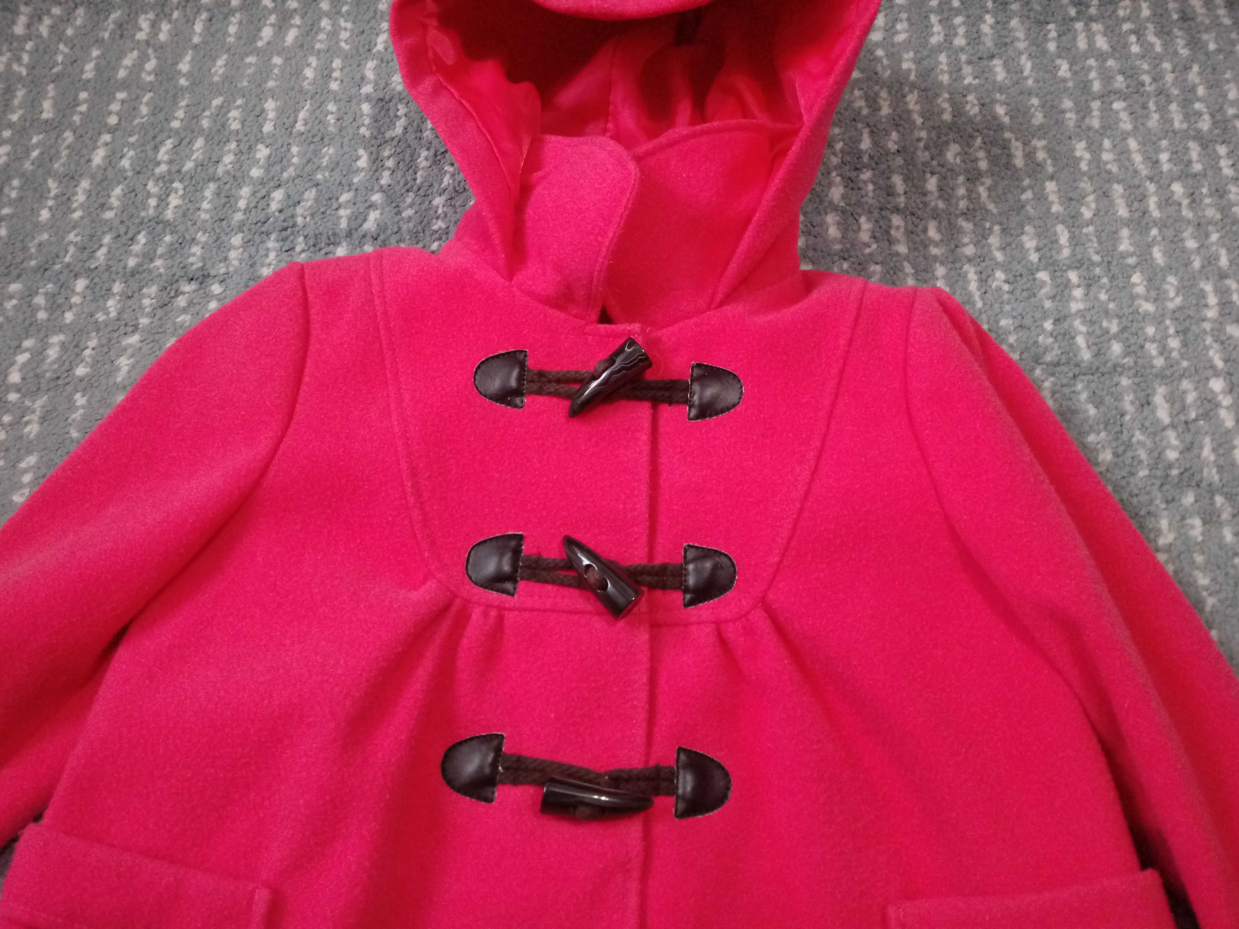Next kurtka płaszcz zimowy dla dziewczynki żarówiasty 128 cm 7-8 lat
