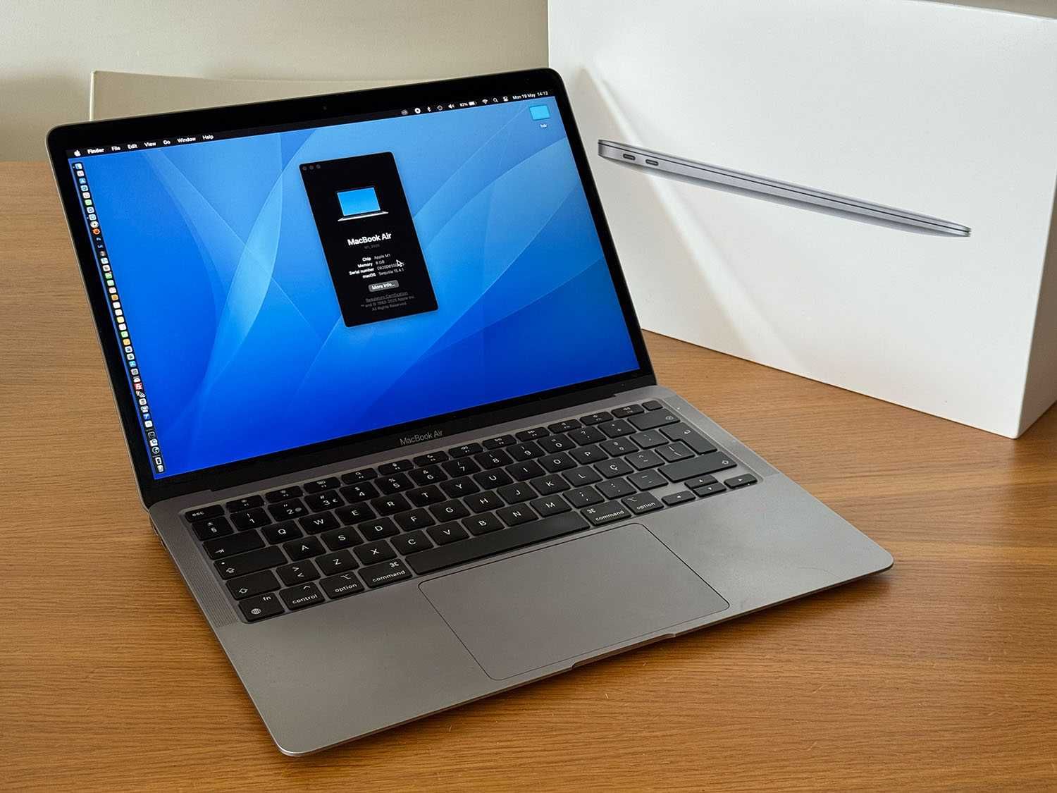 MacBook Air M1 8GB RAM 512GB SSD 2020 GPU 8-core portátil Apple Mac