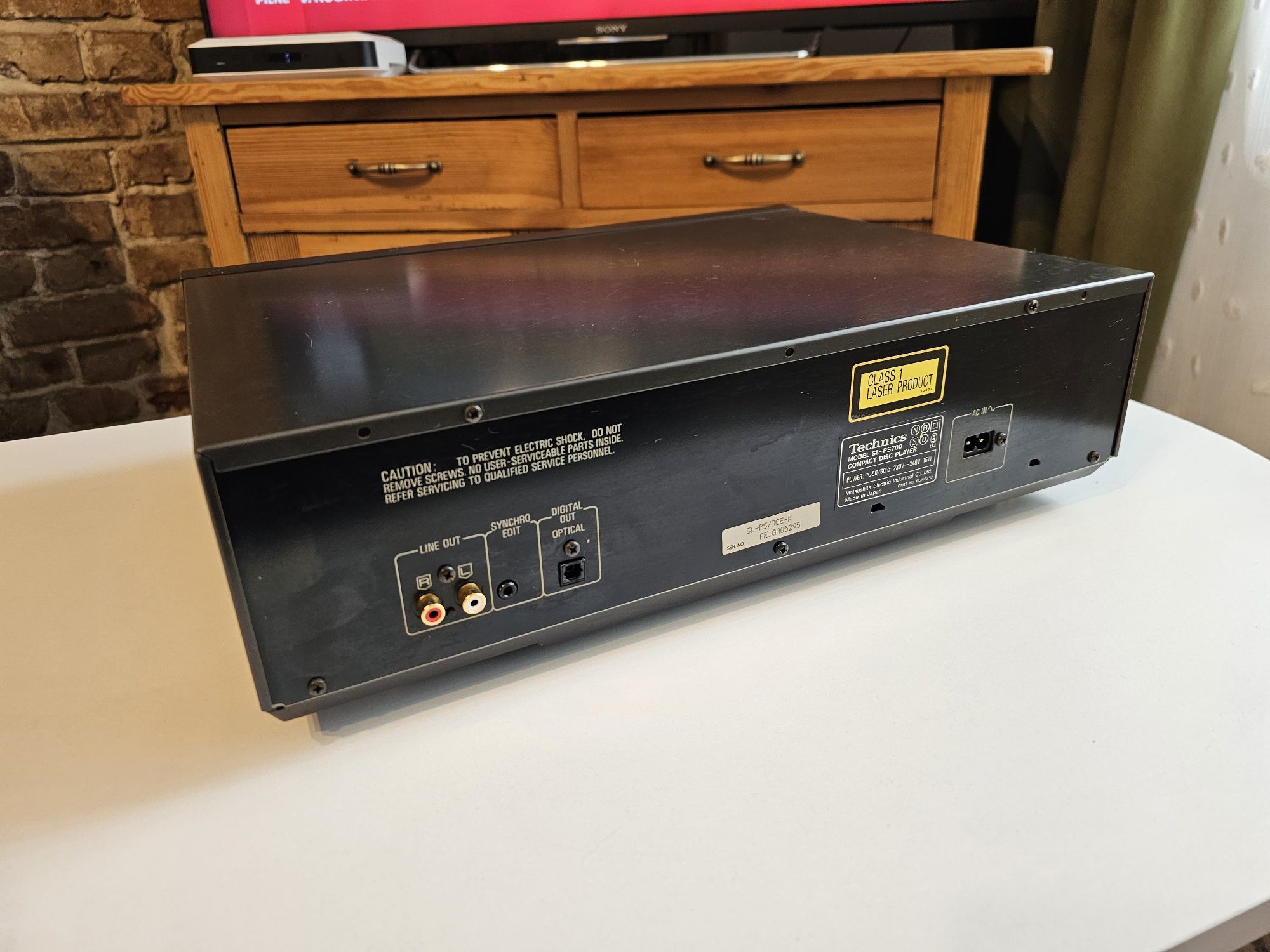 Odtwarzacz CD Technics SL-PS700