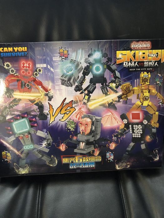 Лего lego скібіді туалет всі набори 7 шт