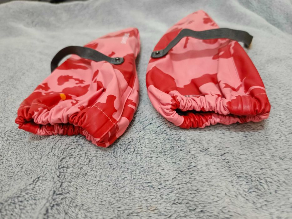 Rękawice narciarskie dziecięce marki Didriksons w kolorze różowym