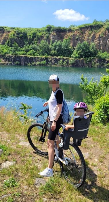 Велокрісло дитяче на раму до 22 кг.