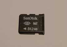 Карта памяти SanDisk Memory Stick Micro (M2) 512 MB