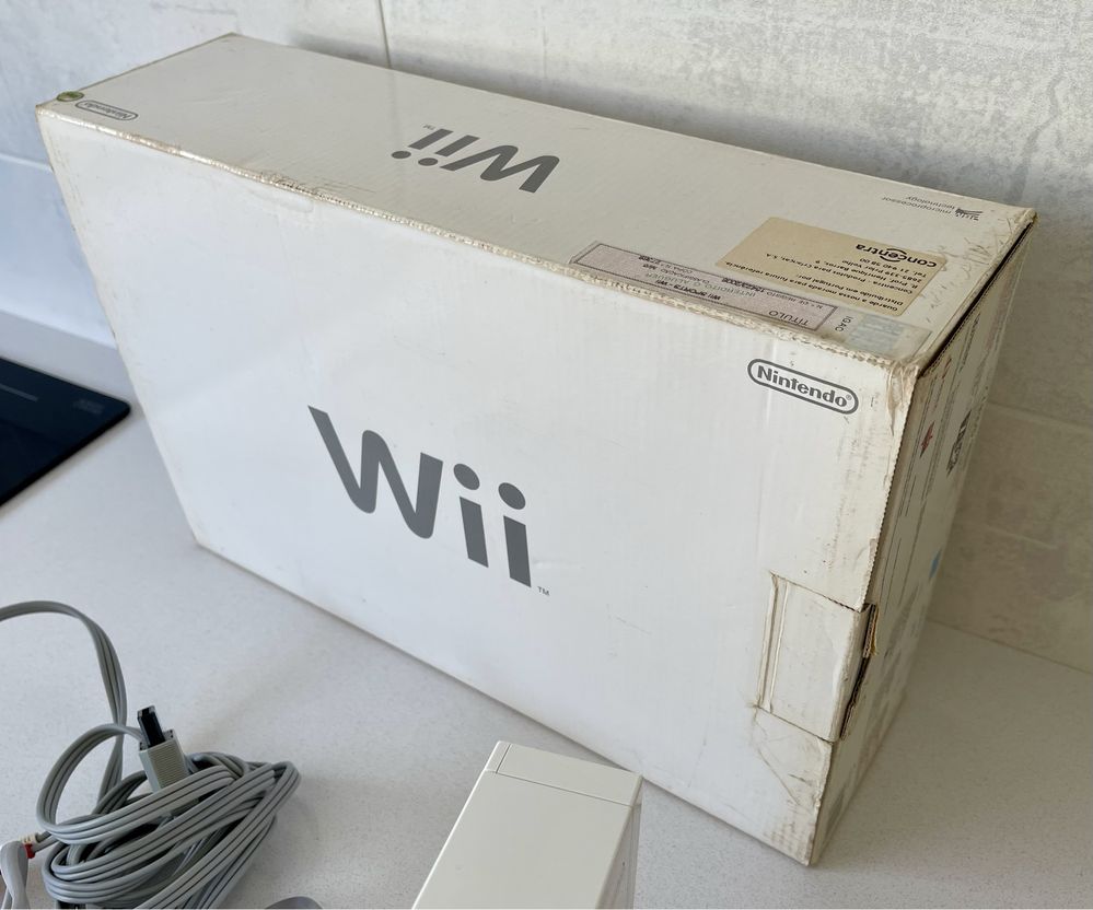 Nintendo Wii - caixa  retro compatível Game Cube
