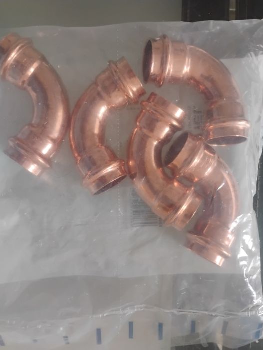 Ksztaltki miedziane 90 stopni