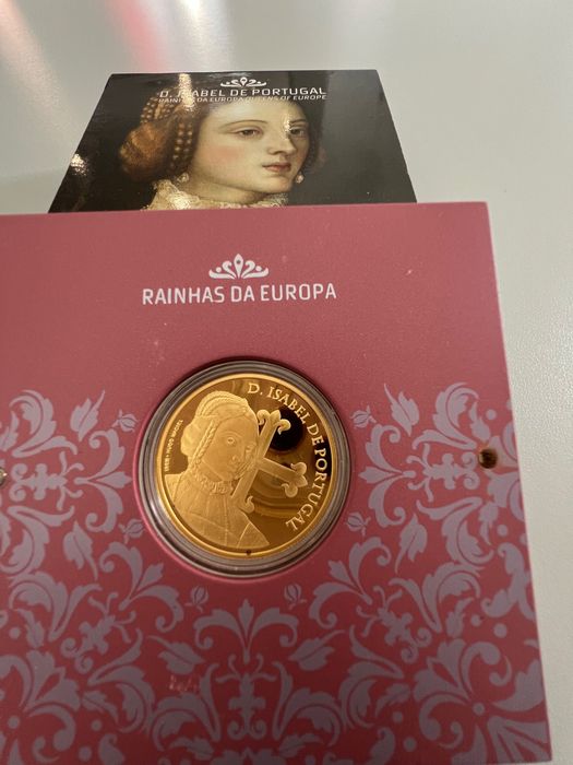 Moeda ouro D.Isabel De Portugal