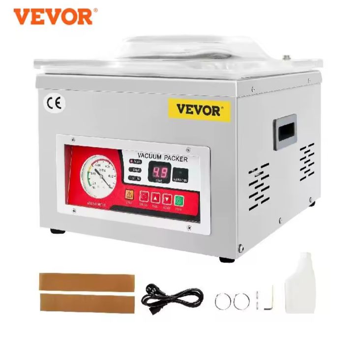 Новий професійний вакууматор Vevor DZ-260A | пакувальник продуктів
