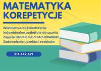 Korepetycje z matematyki ONLINE lub STACJONARNIE