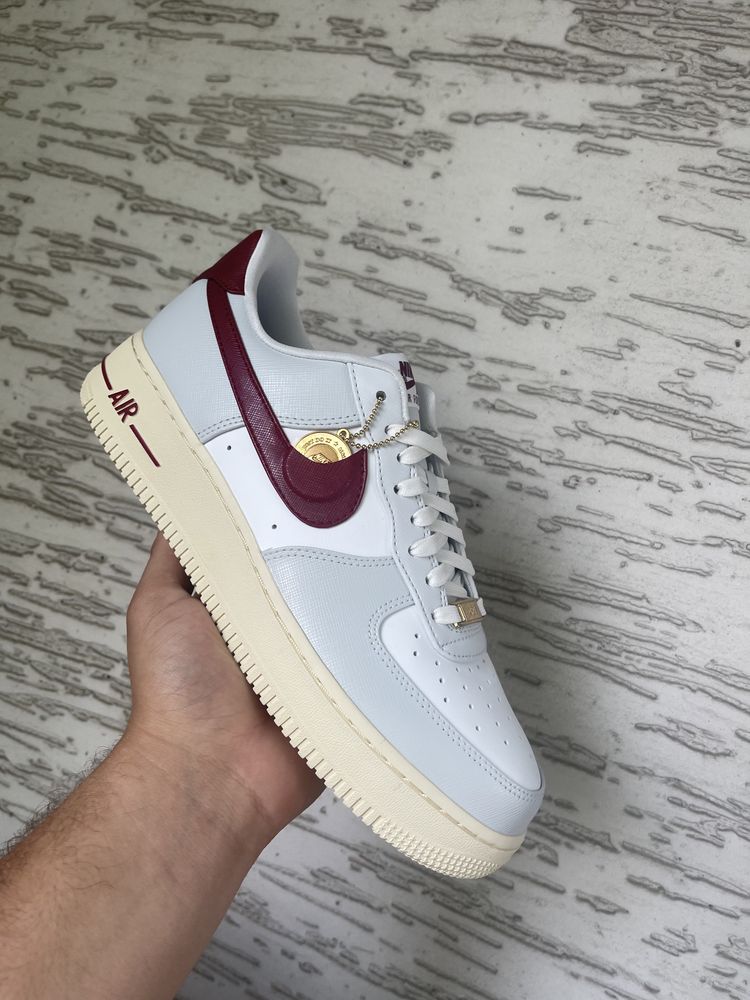 Nike Air Force 1 Low Just Do It Photon Dust Team Red 44 *NOWE*