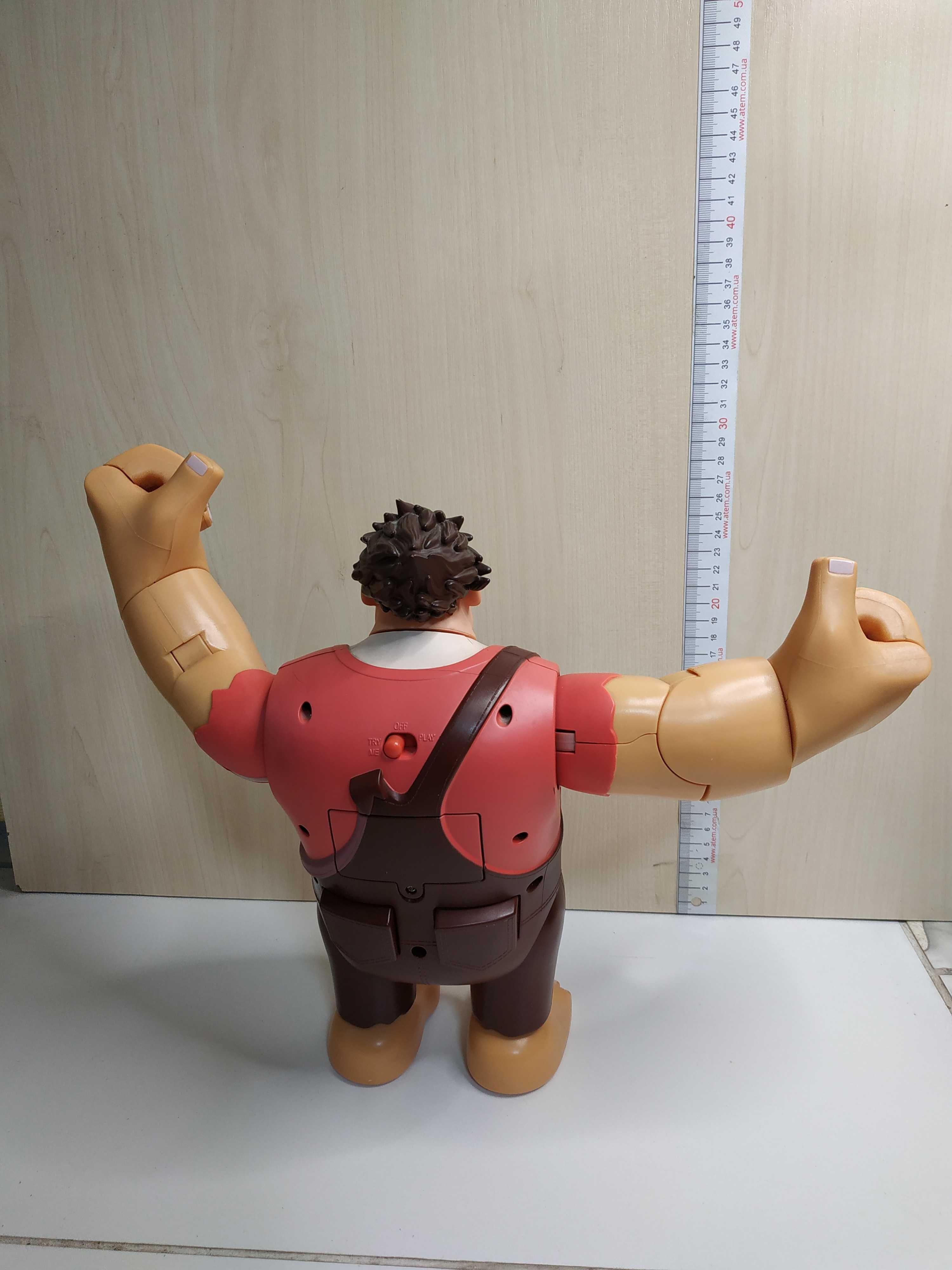 Говорящая игрушка в виде мультяшного героя Ральф, 25 см