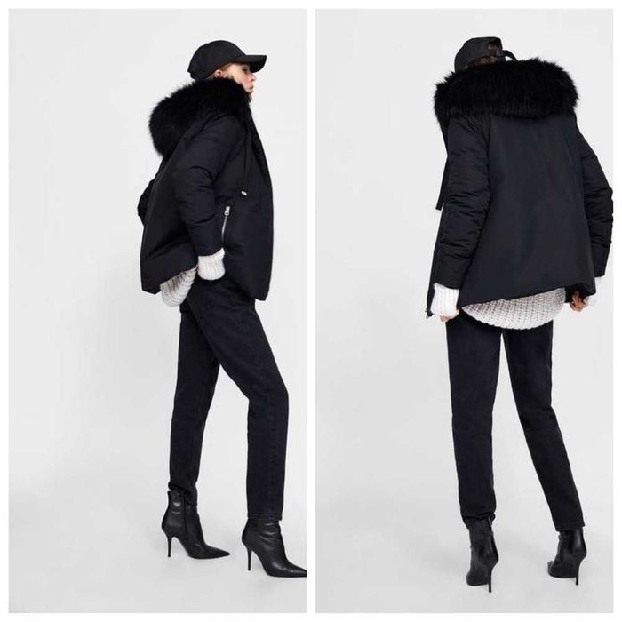 Трендовая новая зимняя парка Zara