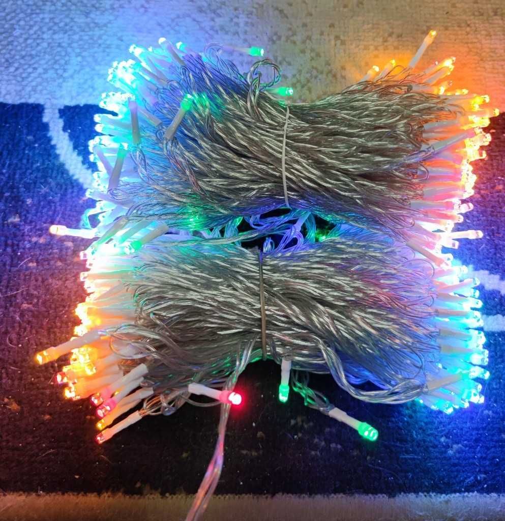 Lampki choinkowe 300 Led multikolor 30 m
