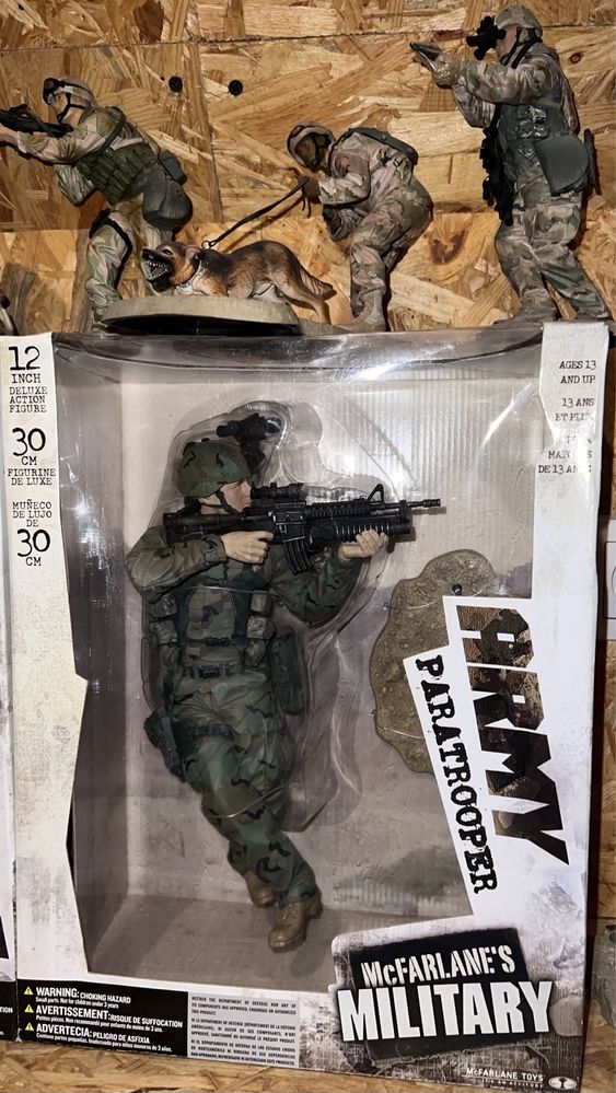 McFarlane Military Army Paratrooper 12”