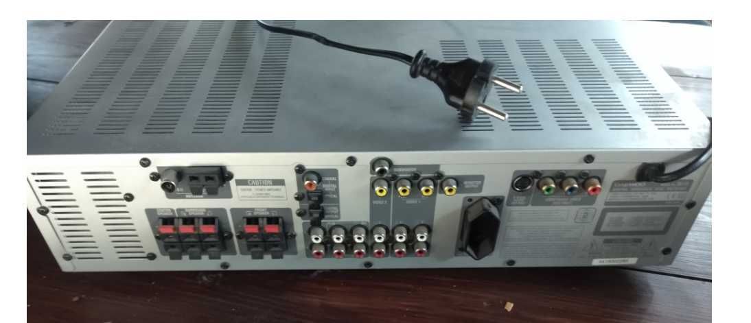 Daewoo DV115, kino domowe, amplituner