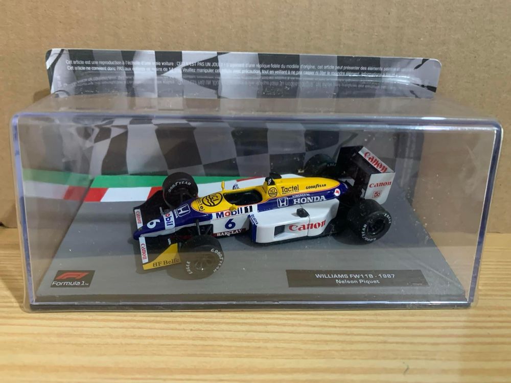 1/43 Miniaturas de F1 varios modelos