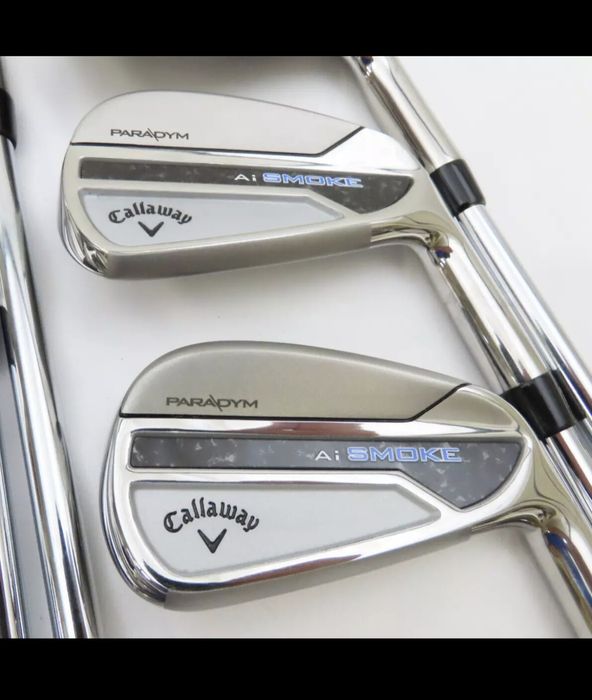 Kije golfowe zestaw Callaway Ai Smoke 4-PW – jak nowe!