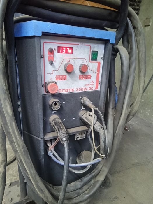 Spawarka tig oerlikon 350 DC z plusem