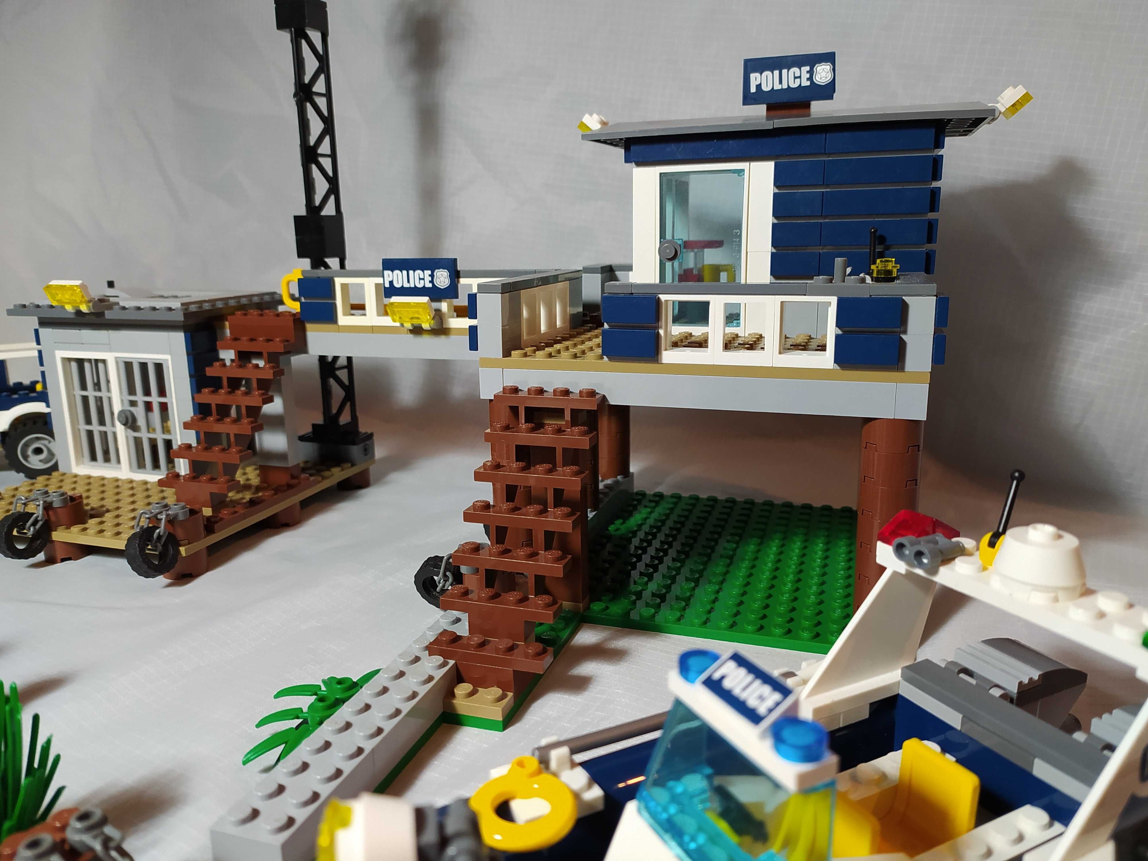 Oryginalny duży zestaw LEGO City 60069 Posterunek policji wodnej