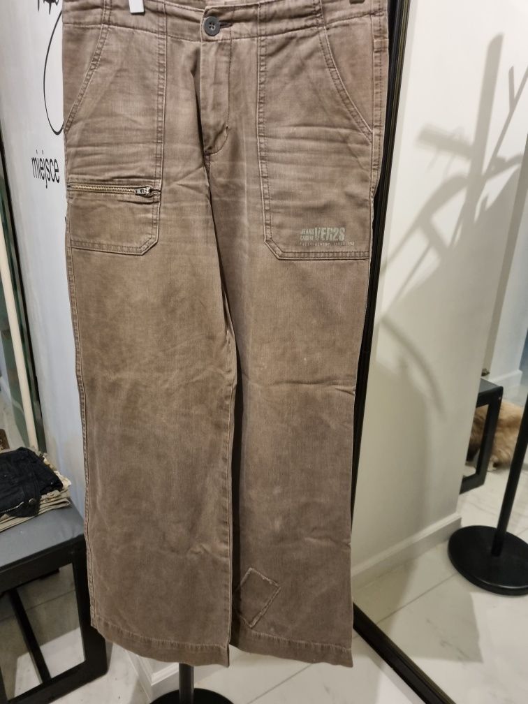 Spodnie jeans, dżinsowe, khaki 38
