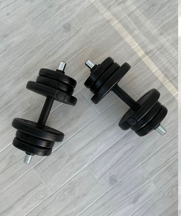 БЕЗ ПЕРЕДОПЛАТИ Гантелі розбірні 2х11 кг