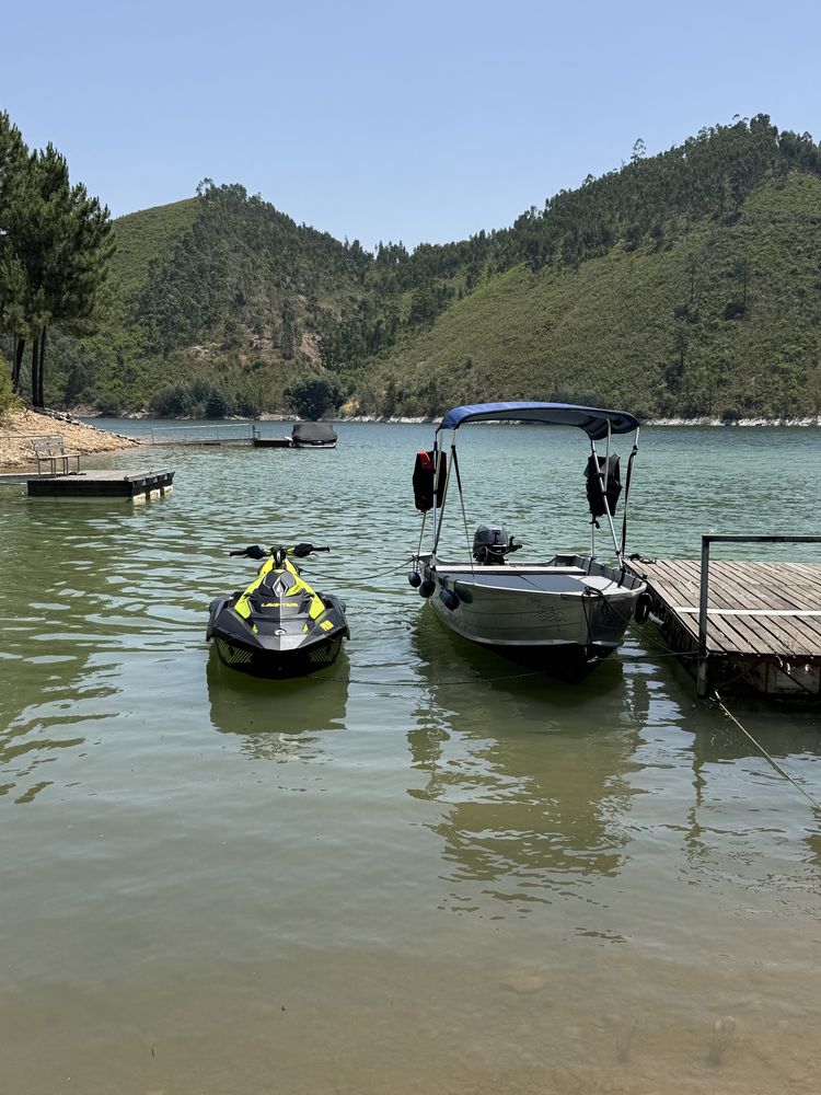 Barco Aluminio Quicksilver 450 Motor 25HP