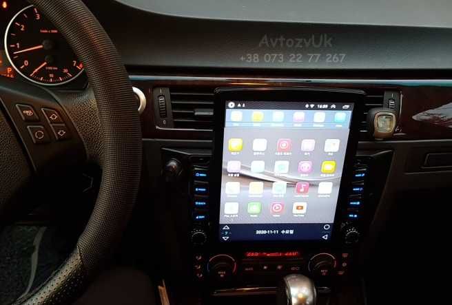 Магнитола e90 BMW M3 e91 e92 e93 GPS DVD 2 дин е90 CarPlay Android 14