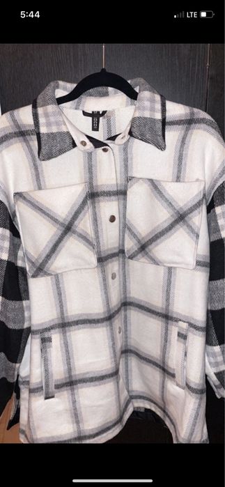 Kurtka koszulowa h&m jesień