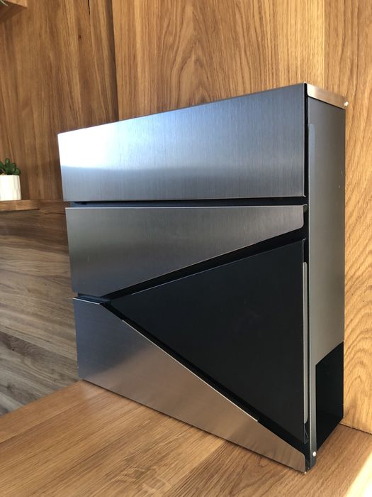 Skrzynki na listy Nowe solidne metal stal inox antracyt