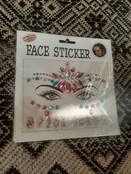 Стрази для обличчя волосся нігтів наклейки на лицо тату