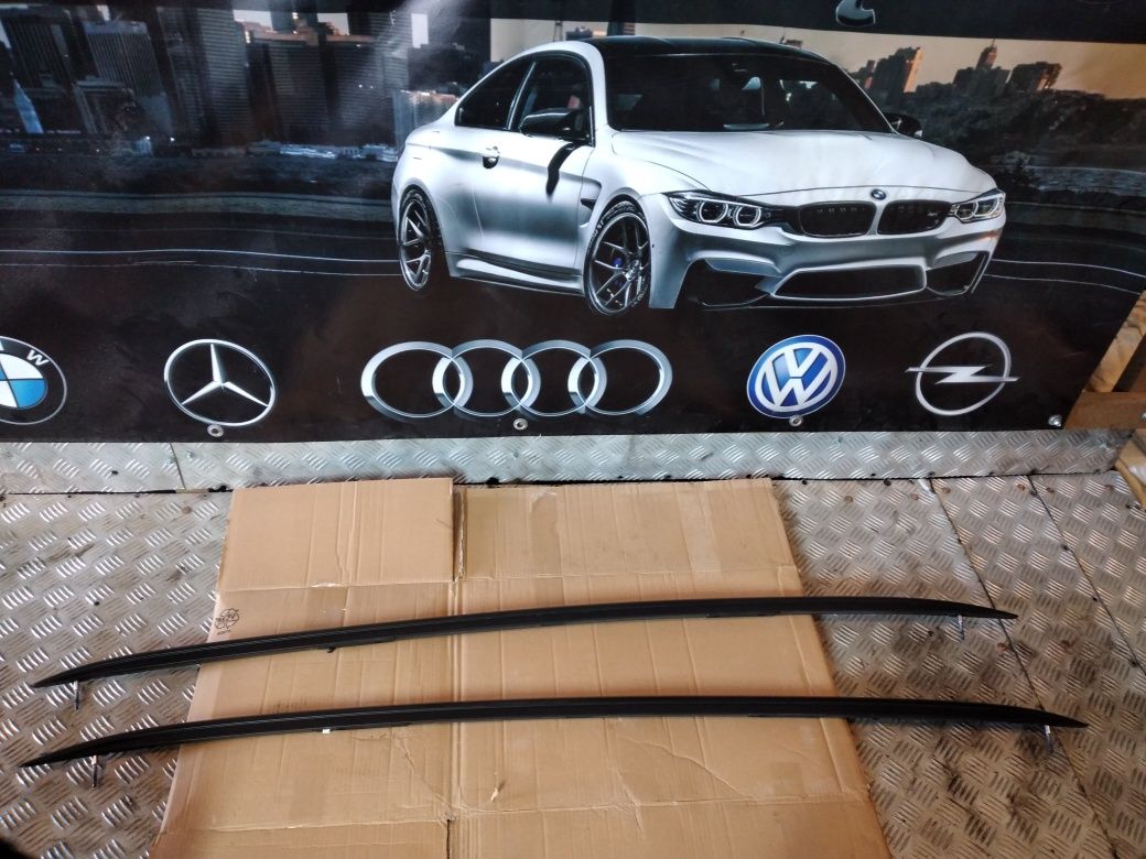 Audi q5 8r lift relingi dachowe czarne mat