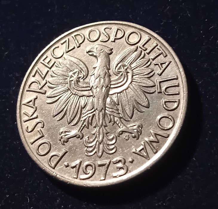 Moneta 5zl Rybak 1973